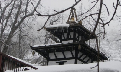 Manoj Garg and his Parent's Muktinath Yatra