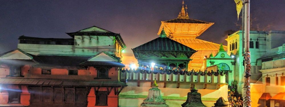 Pashupatinath during Evening time